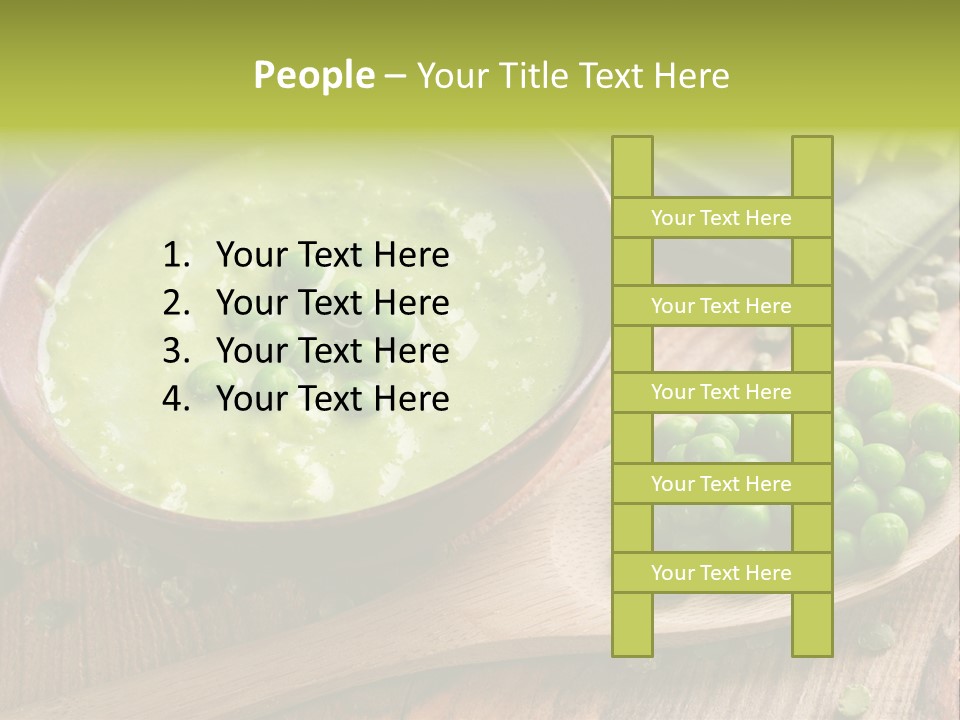 Soup Bowl Dinner PowerPoint Template