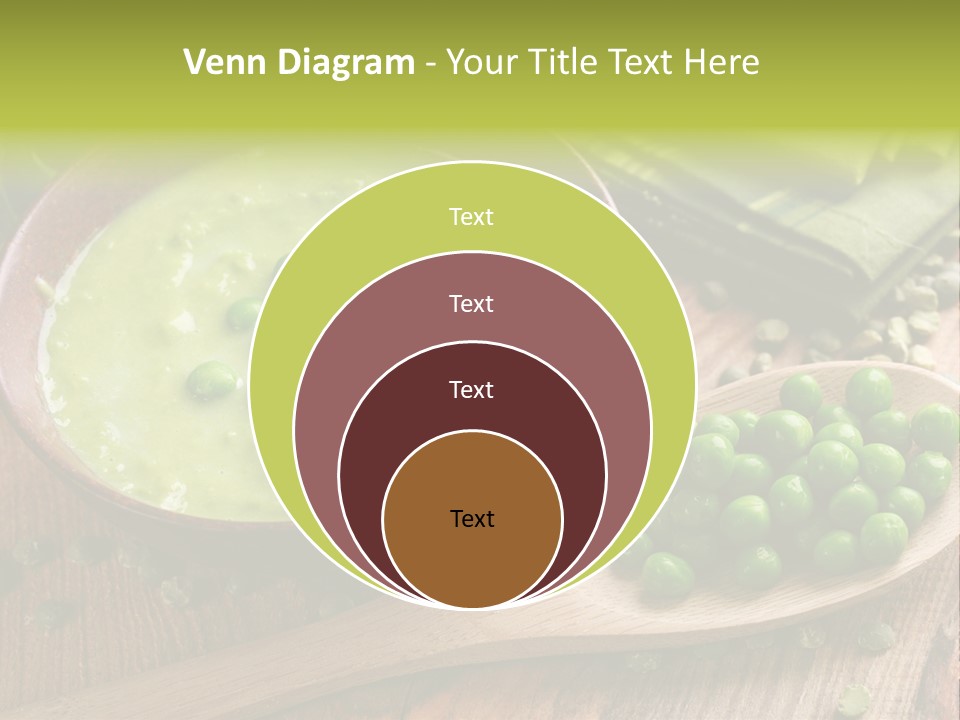 Soup Bowl Dinner PowerPoint Template