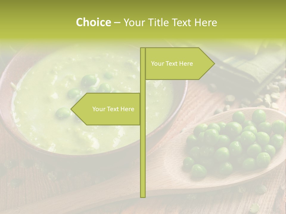 Soup Bowl Dinner PowerPoint Template