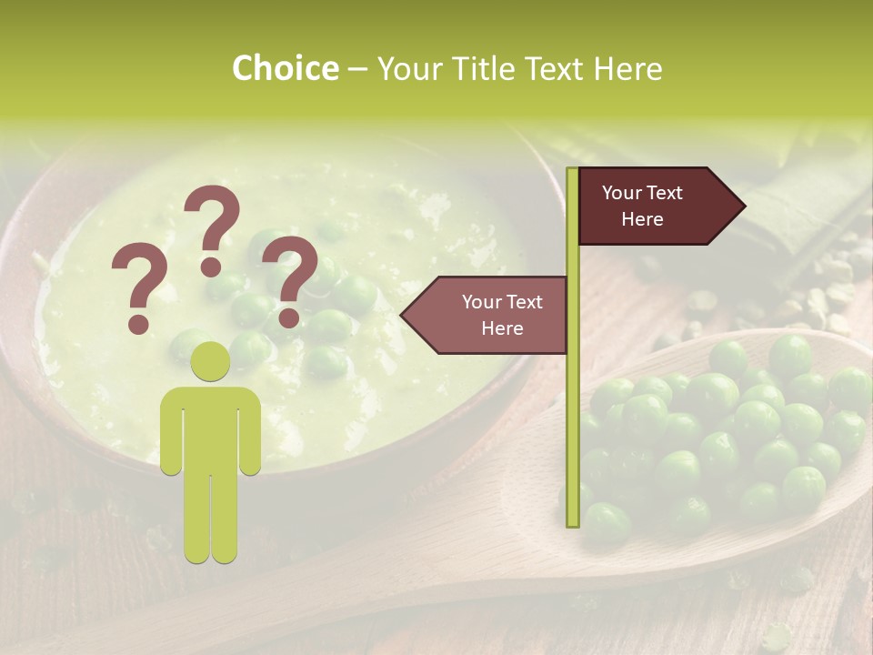 Soup Bowl Dinner PowerPoint Template