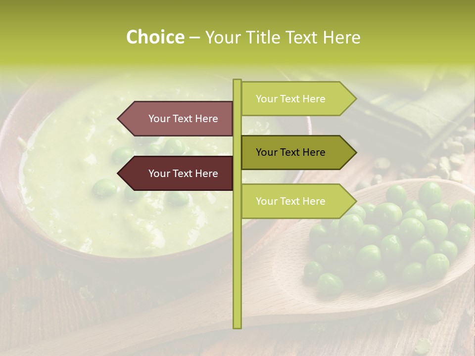 Soup Bowl Dinner PowerPoint Template