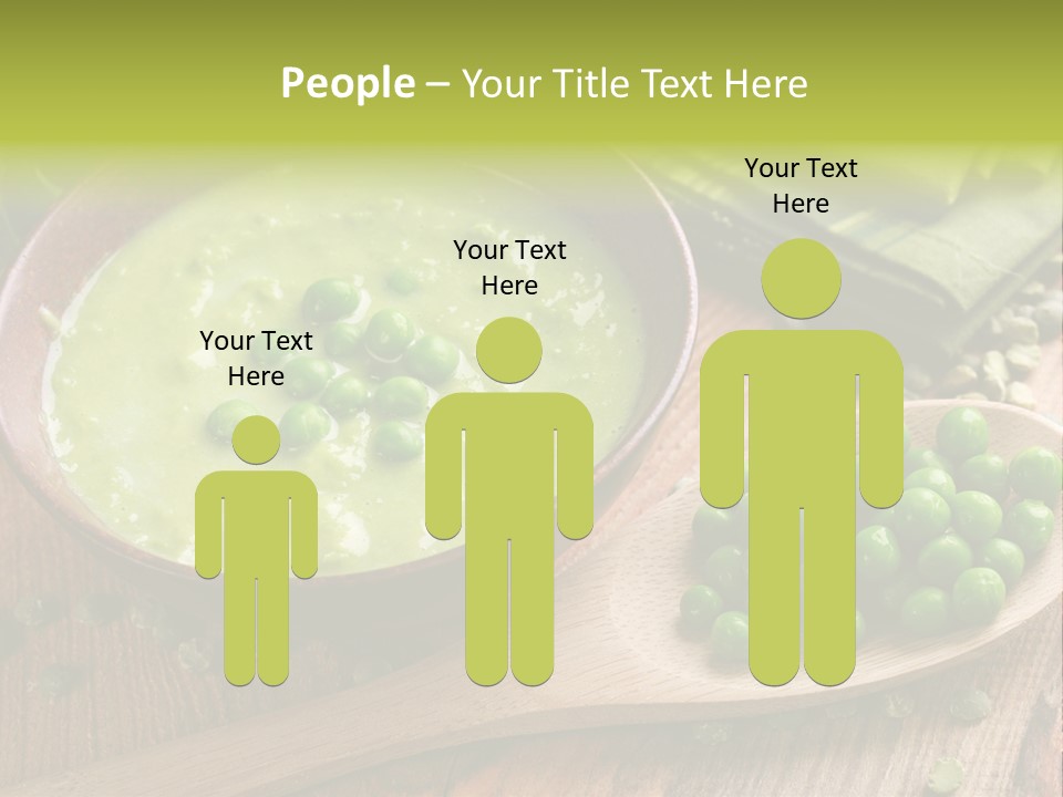 Soup Bowl Dinner PowerPoint Template