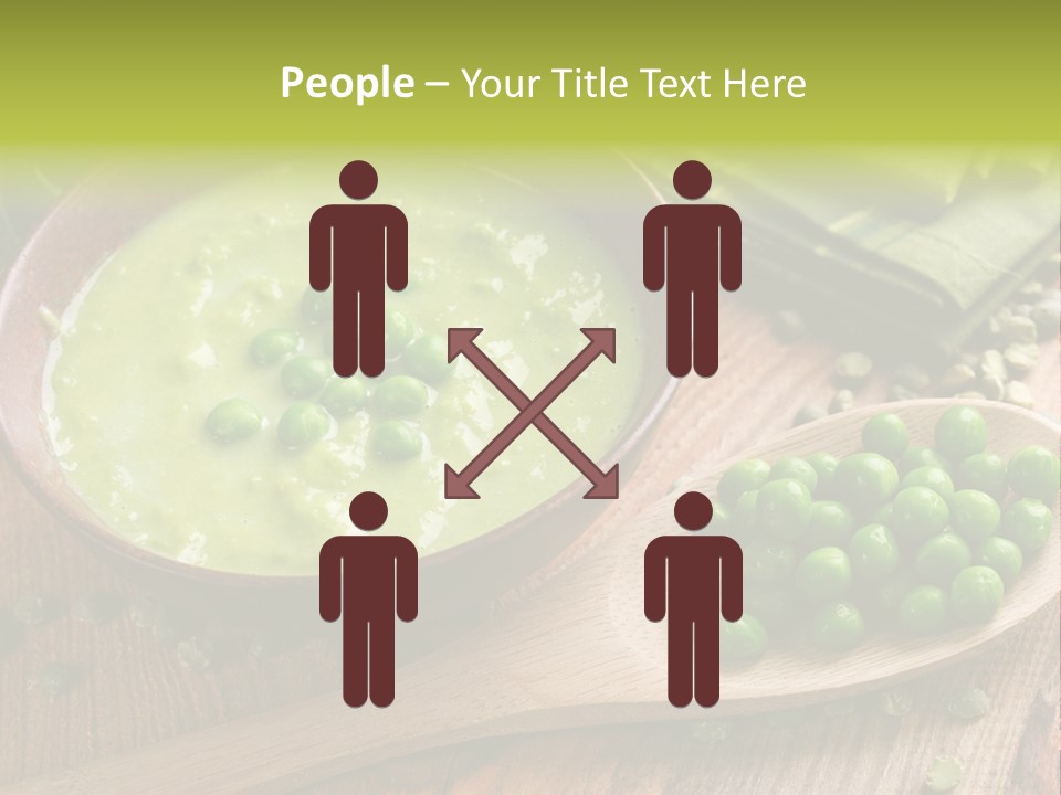 Soup Bowl Dinner PowerPoint Template