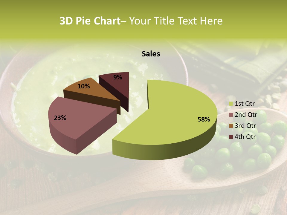 Soup Bowl Dinner PowerPoint Template