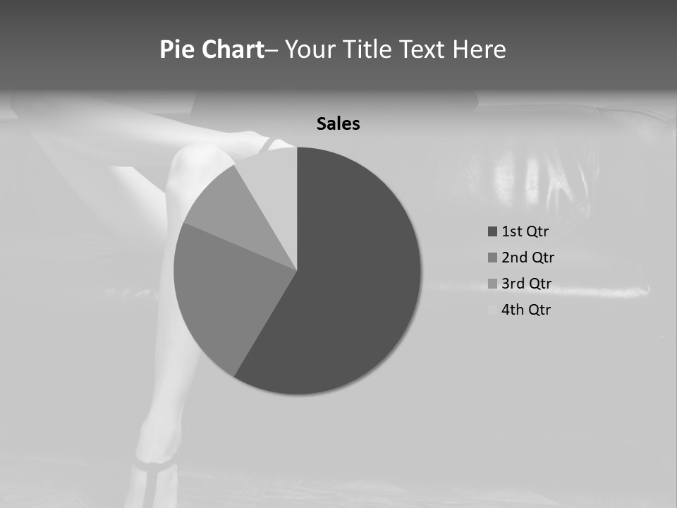Look Cute Womanliness PowerPoint Template