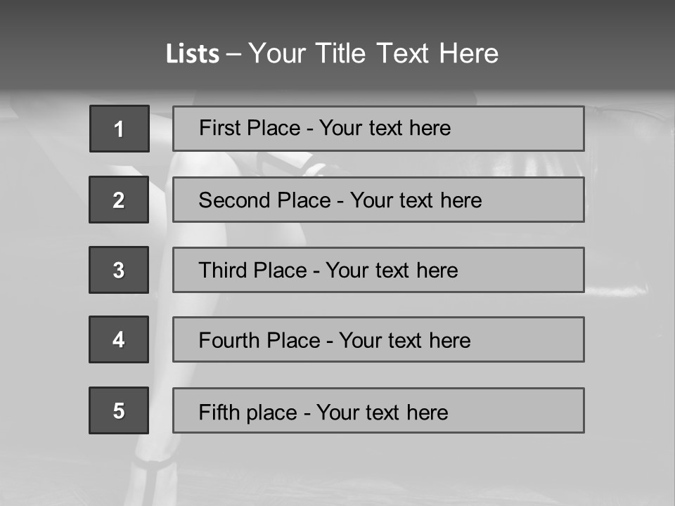 Look Cute Womanliness PowerPoint Template