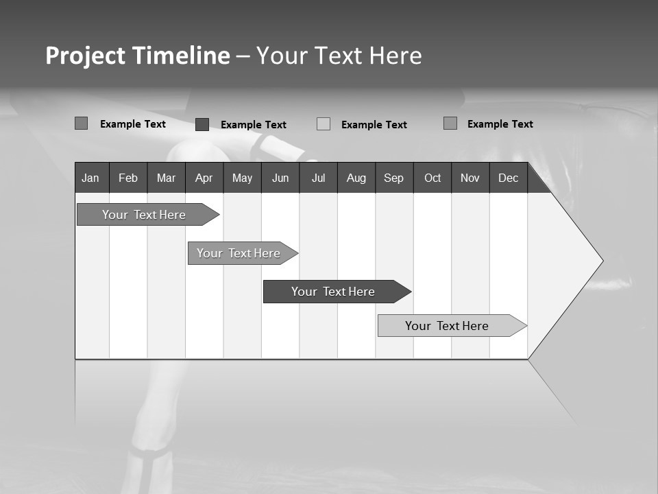 Look Cute Womanliness PowerPoint Template