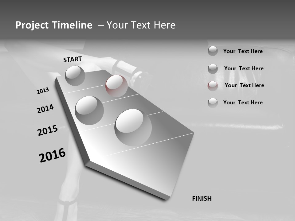 Look Cute Womanliness PowerPoint Template