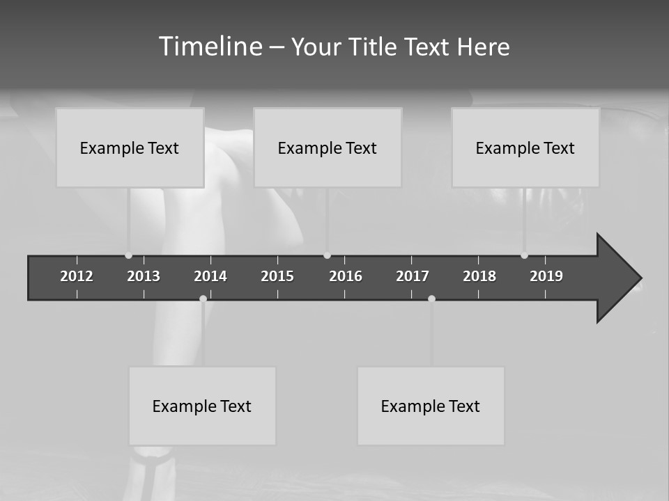 Look Cute Womanliness PowerPoint Template