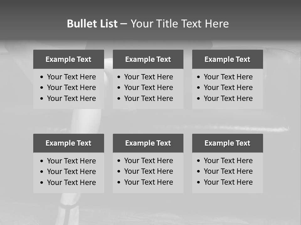 Look Cute Womanliness PowerPoint Template