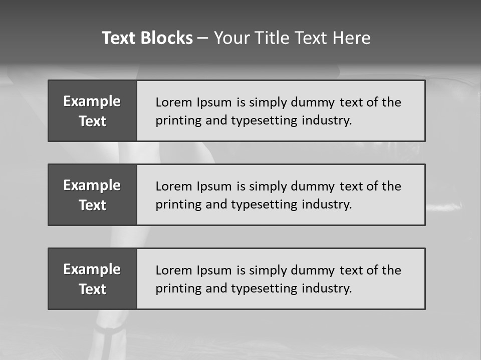 Look Cute Womanliness PowerPoint Template