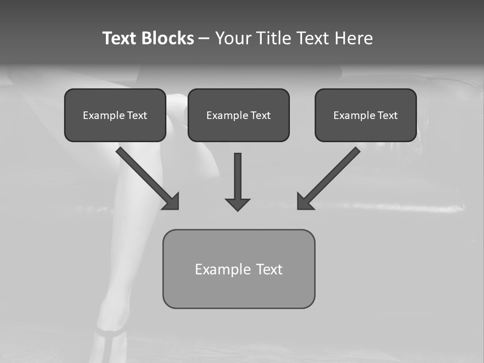 Look Cute Womanliness PowerPoint Template