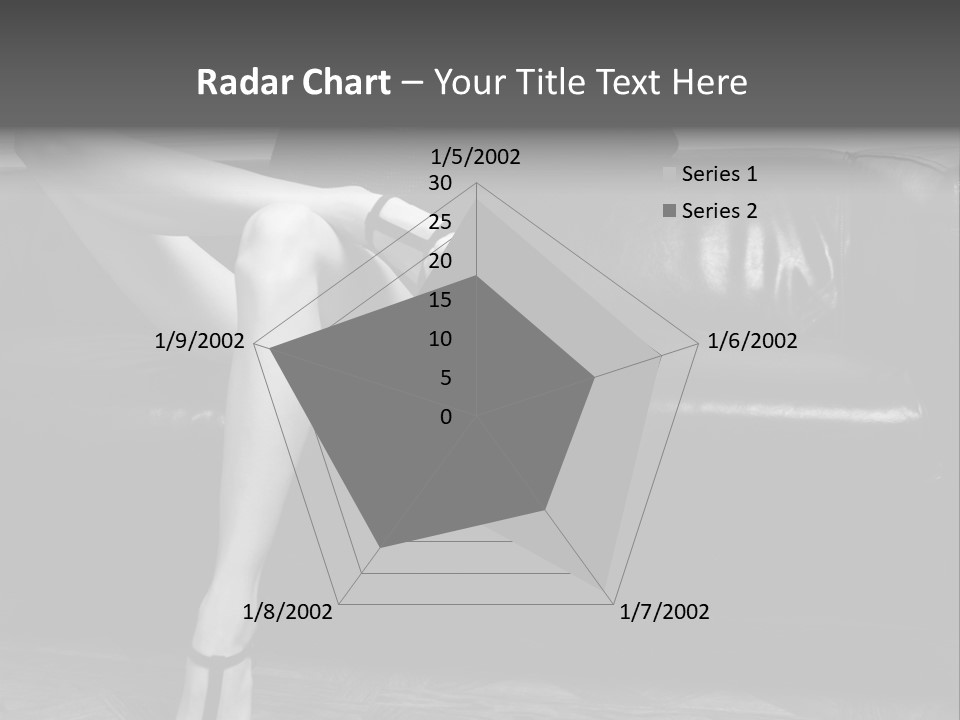 Look Cute Womanliness PowerPoint Template