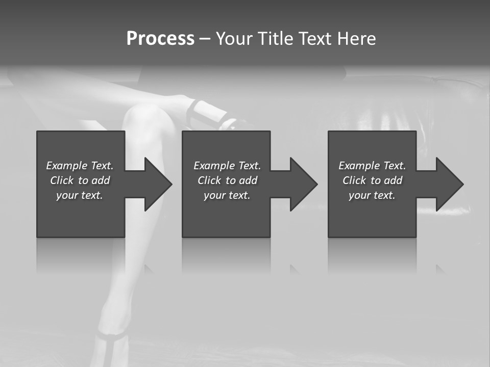Look Cute Womanliness PowerPoint Template