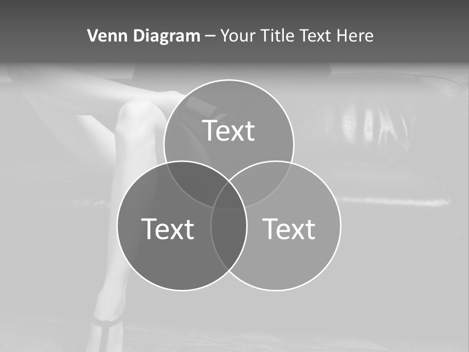 Look Cute Womanliness PowerPoint Template