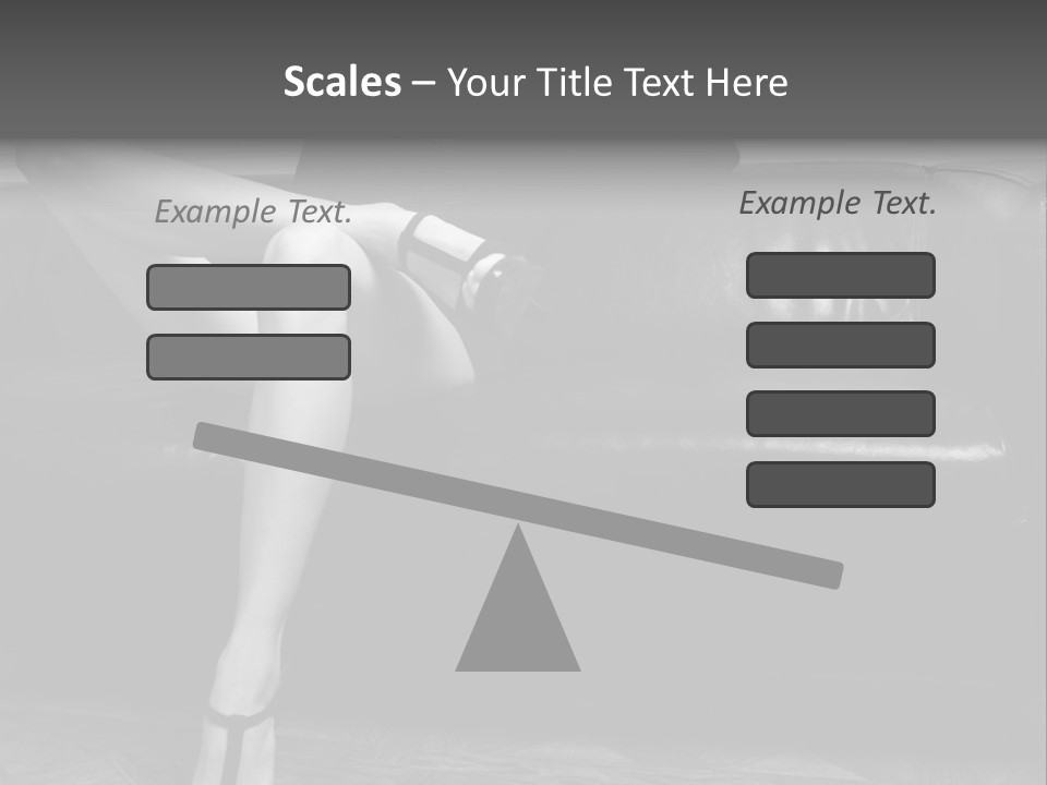 Look Cute Womanliness PowerPoint Template