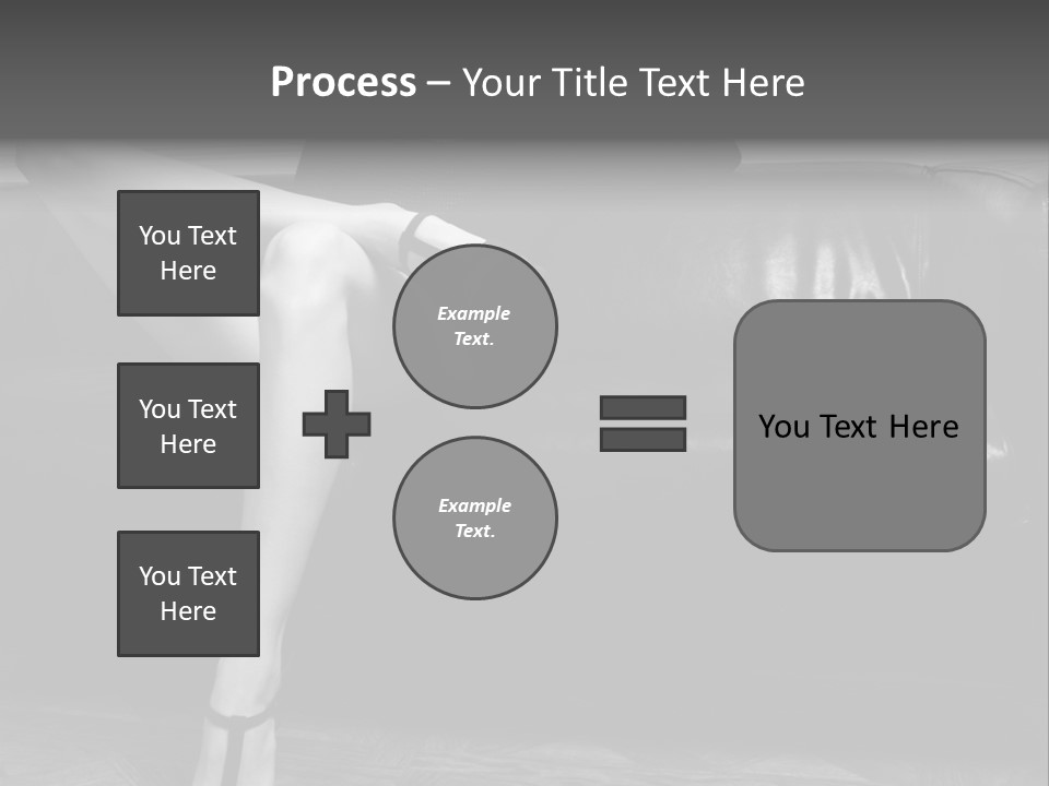 Look Cute Womanliness PowerPoint Template