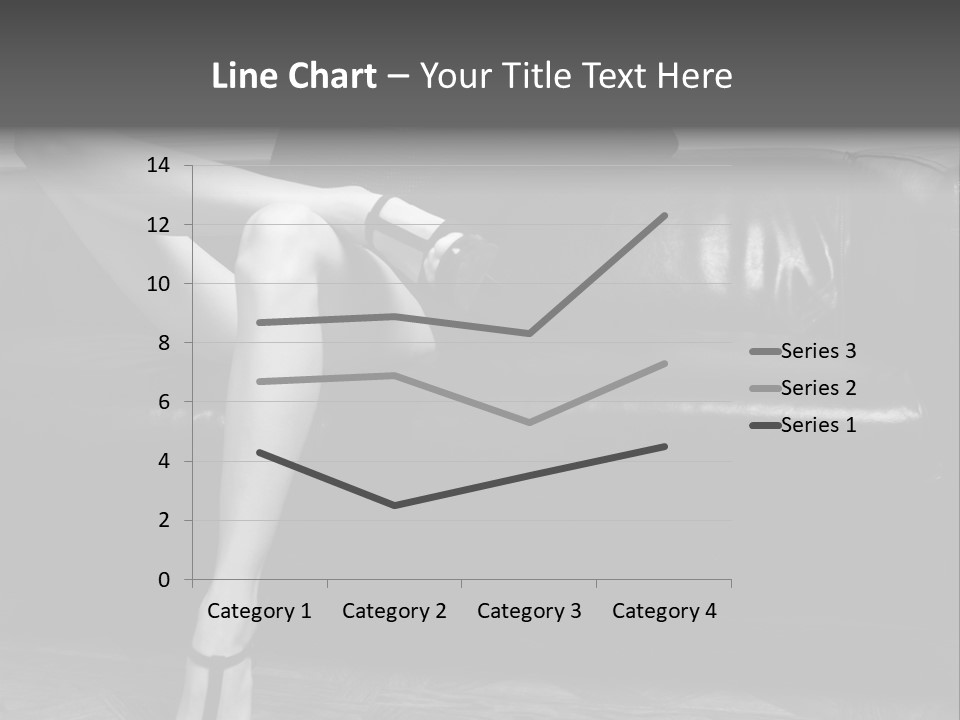 Look Cute Womanliness PowerPoint Template