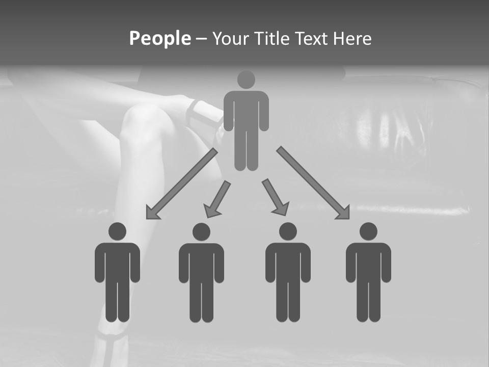 Look Cute Womanliness PowerPoint Template