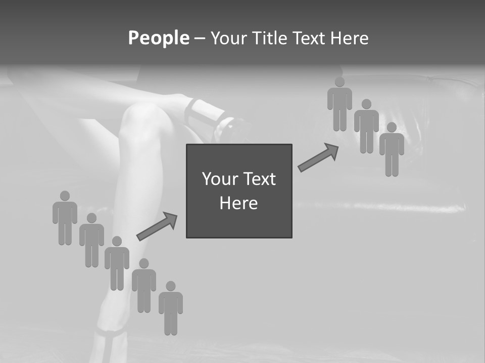 Look Cute Womanliness PowerPoint Template