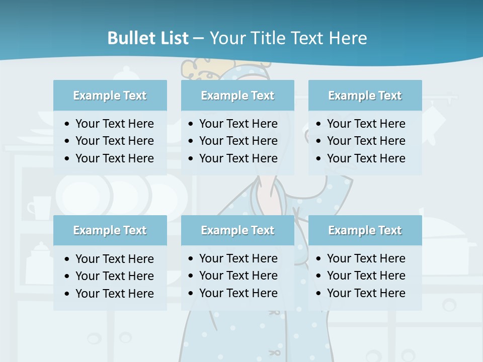 A Woman Holding A Piece Of Cake In Her Hand PowerPoint Template