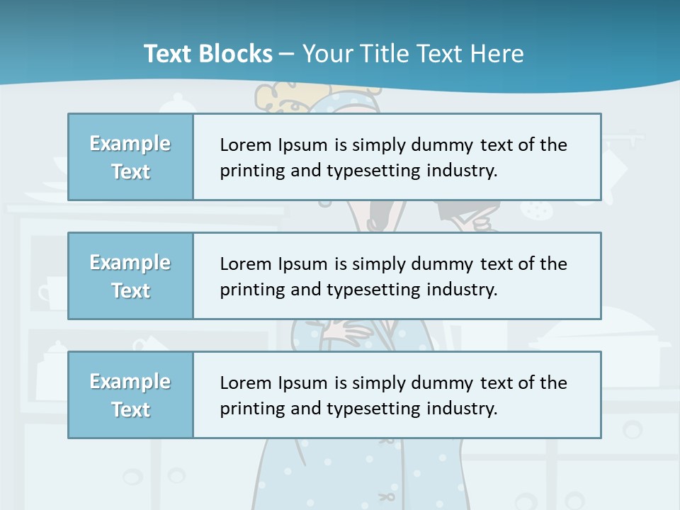 A Woman Holding A Piece Of Cake In Her Hand PowerPoint Template