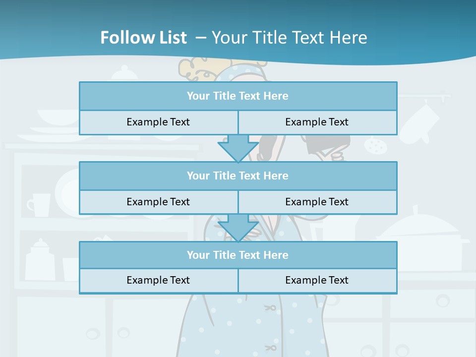 A Woman Holding A Piece Of Cake In Her Hand PowerPoint Template
