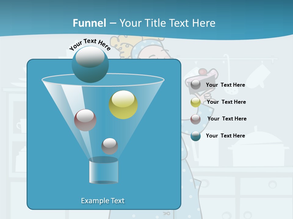 A Woman Holding A Piece Of Cake In Her Hand PowerPoint Template