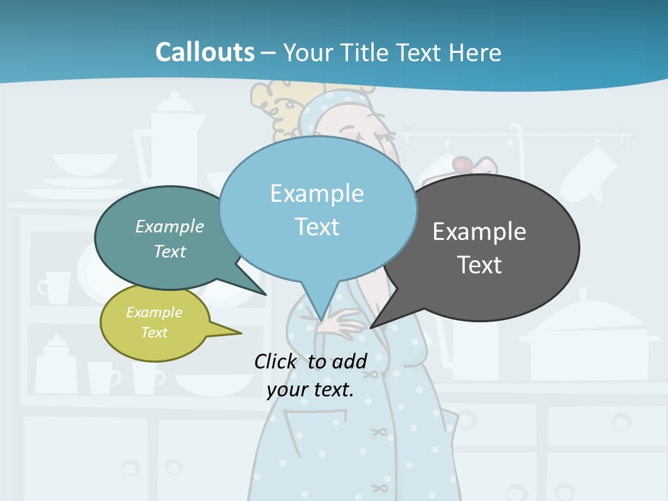 A Woman Holding A Piece Of Cake In Her Hand PowerPoint Template