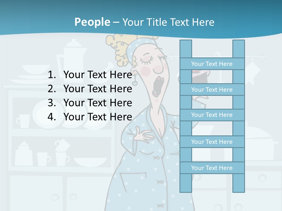 A Woman Holding A Piece Of Cake In Her Hand PowerPoint Template