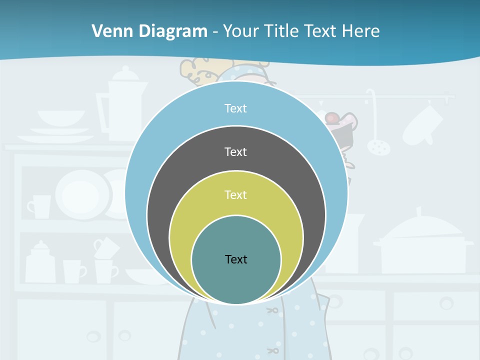 A Woman Holding A Piece Of Cake In Her Hand PowerPoint Template