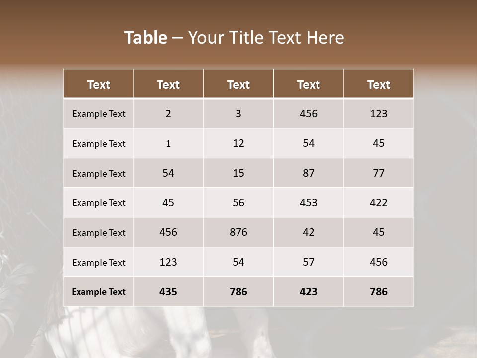 Slimming Fitness Toned PowerPoint Template