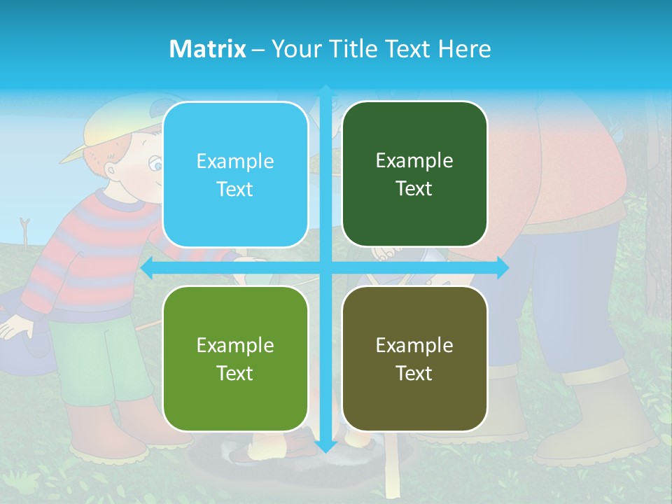 Wireless Partners Workteam PowerPoint Template