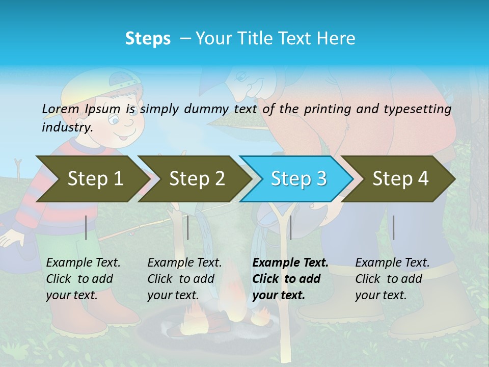 Wireless Partners Workteam PowerPoint Template