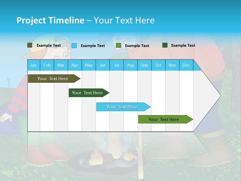 Wireless Partners Workteam PowerPoint Template