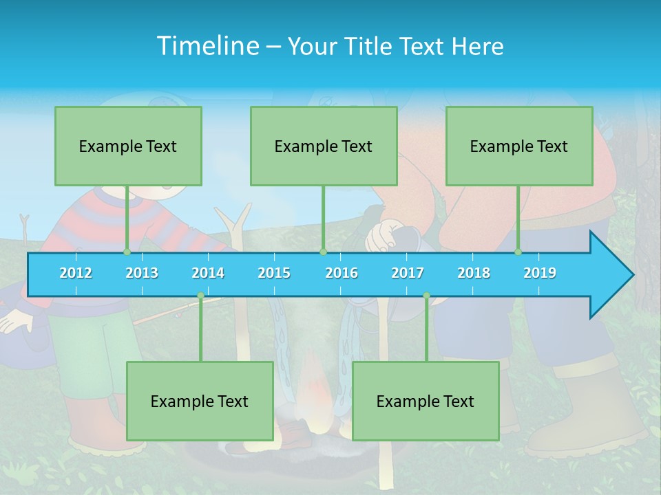 Wireless Partners Workteam PowerPoint Template