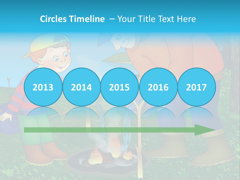 Wireless Partners Workteam PowerPoint Template
