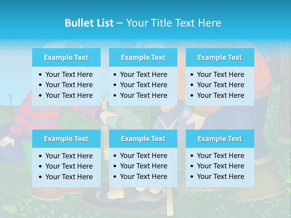 Wireless Partners Workteam PowerPoint Template