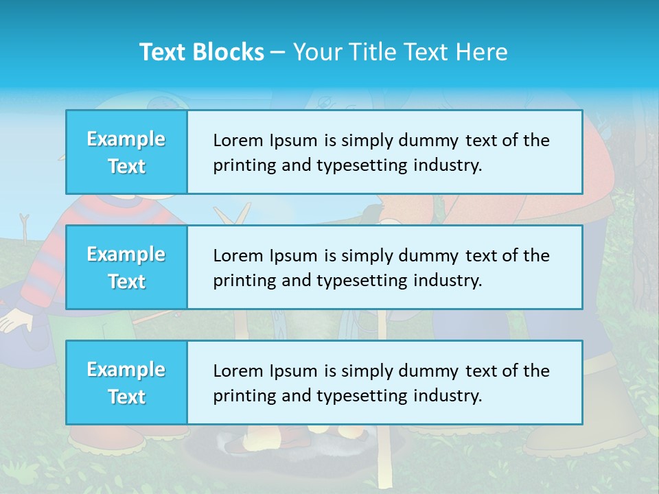 Wireless Partners Workteam PowerPoint Template