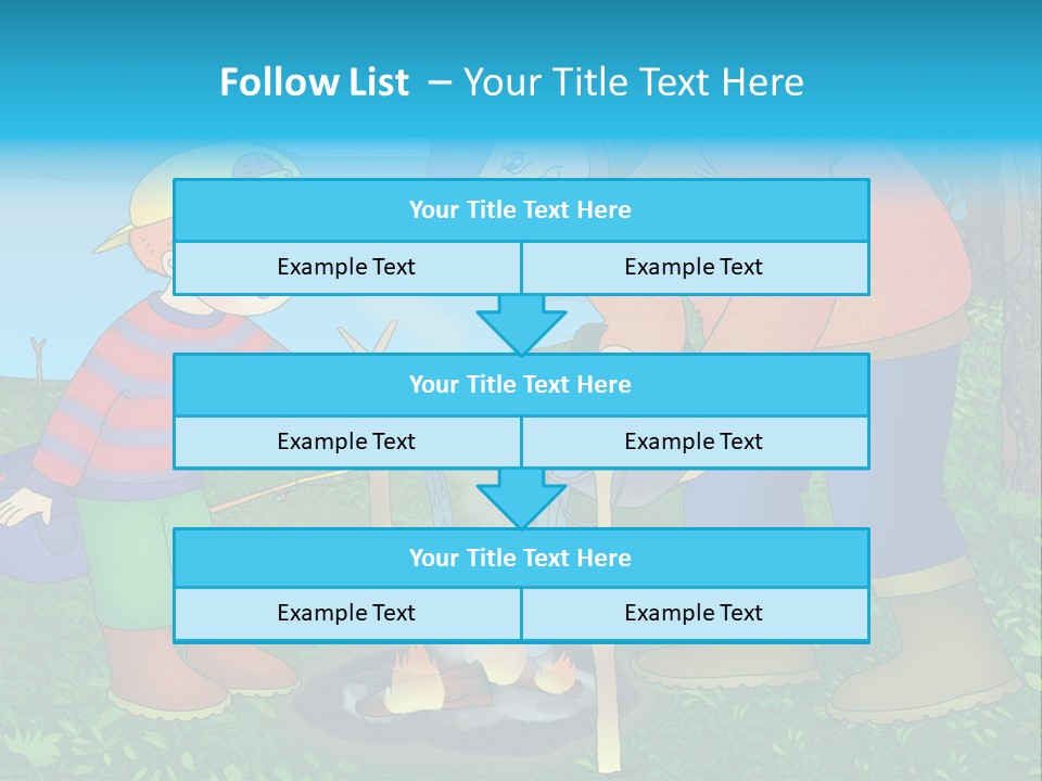 Wireless Partners Workteam PowerPoint Template