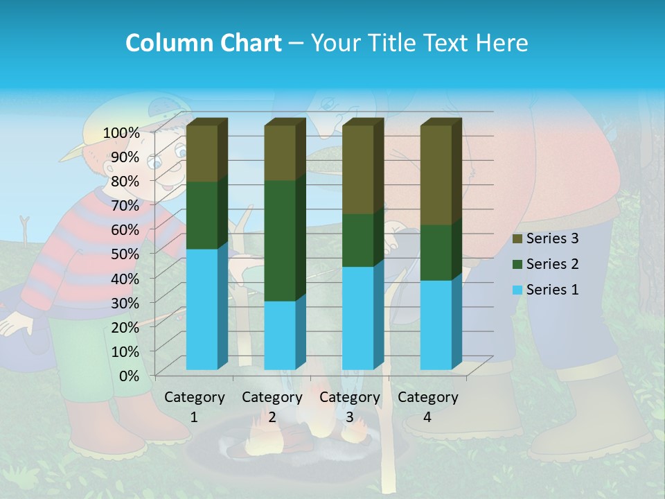 Wireless Partners Workteam PowerPoint Template
