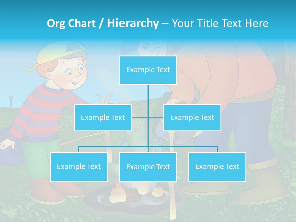Wireless Partners Workteam PowerPoint Template