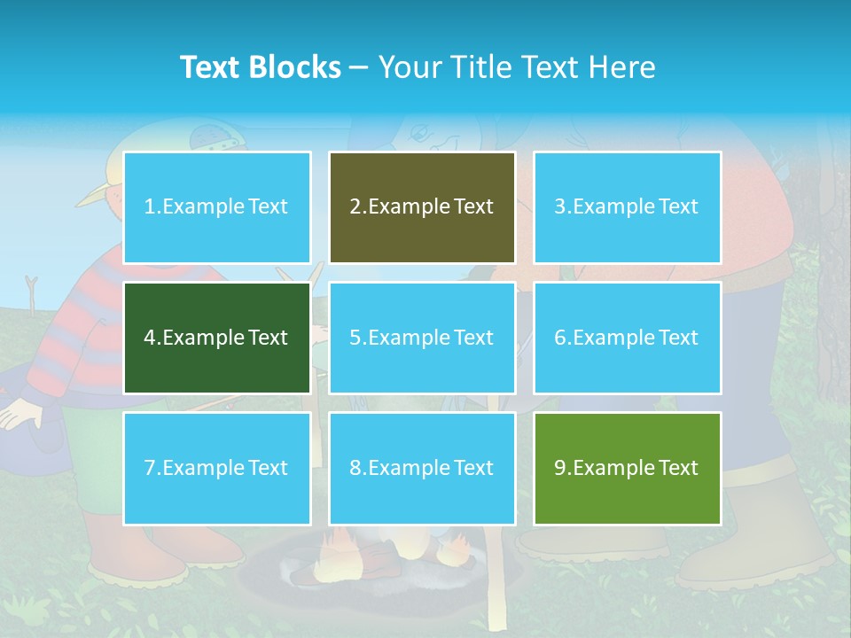 Wireless Partners Workteam PowerPoint Template