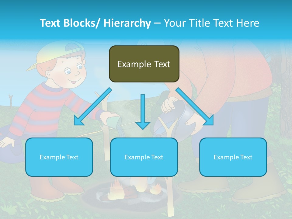 Wireless Partners Workteam PowerPoint Template