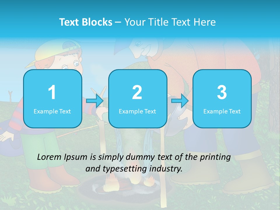 Wireless Partners Workteam PowerPoint Template