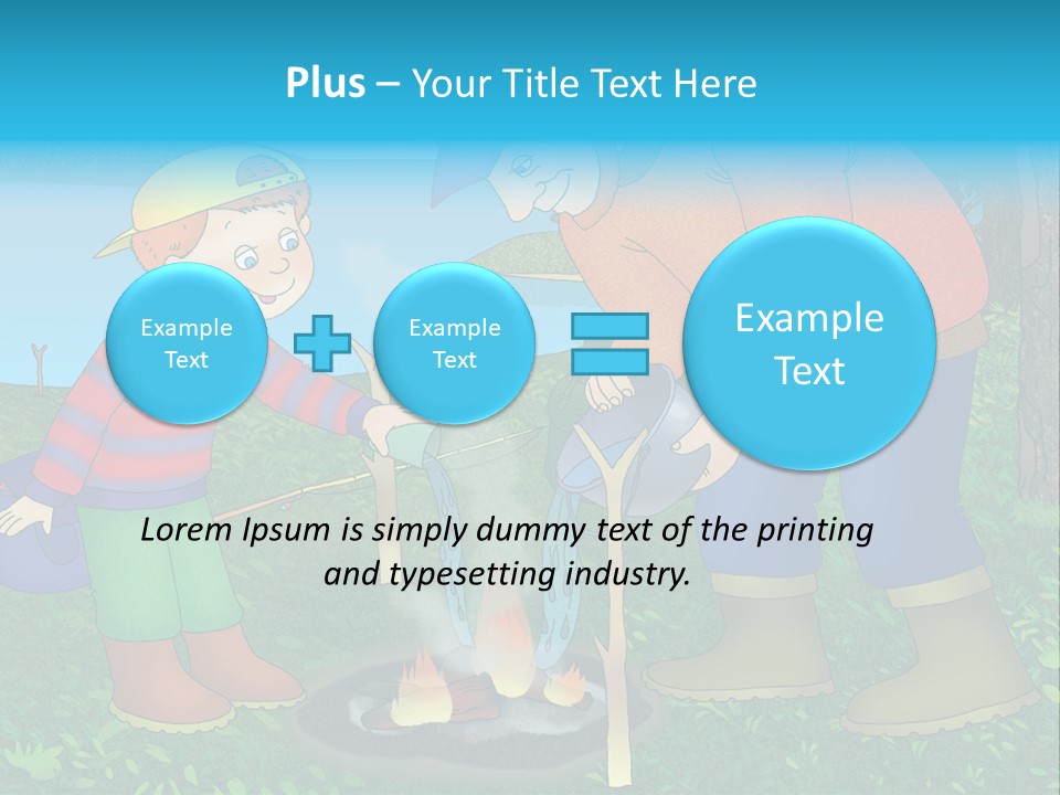 Wireless Partners Workteam PowerPoint Template