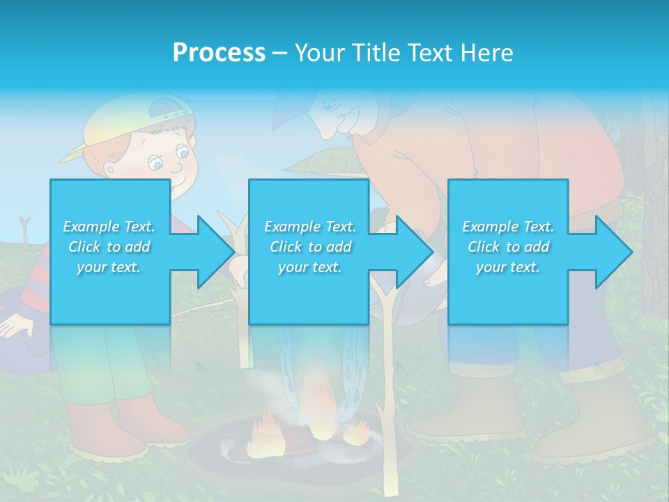 Wireless Partners Workteam PowerPoint Template