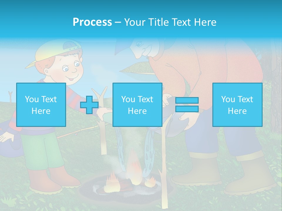 Wireless Partners Workteam PowerPoint Template