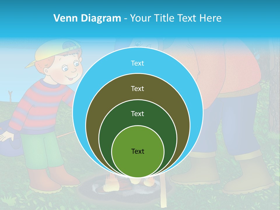 Wireless Partners Workteam PowerPoint Template