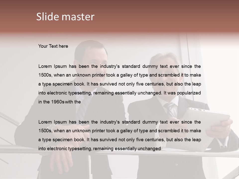Wireless Partners Workteam PowerPoint Template
